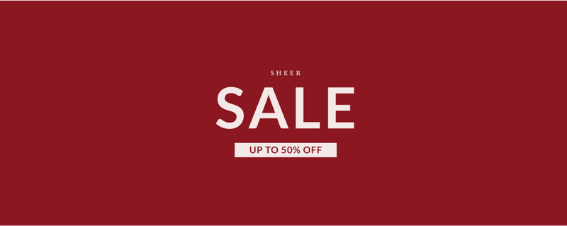 Lingerie Seasonal Sale, up to 50% off
