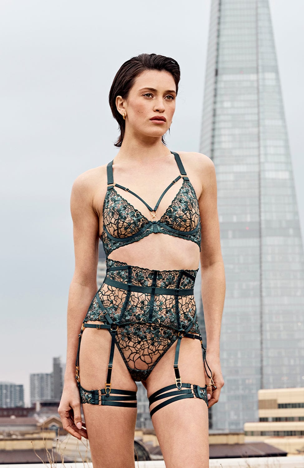 Amela Plunge Bra