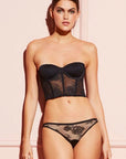 %shop_name_% SHEER_Bouquet Lace Bustier Top Set _ _
