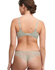 Fleurs Covering Underwire Bra and Tanga Set