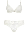 Fleurs Signature Plunge T-Shirt Bra and Shorty Set