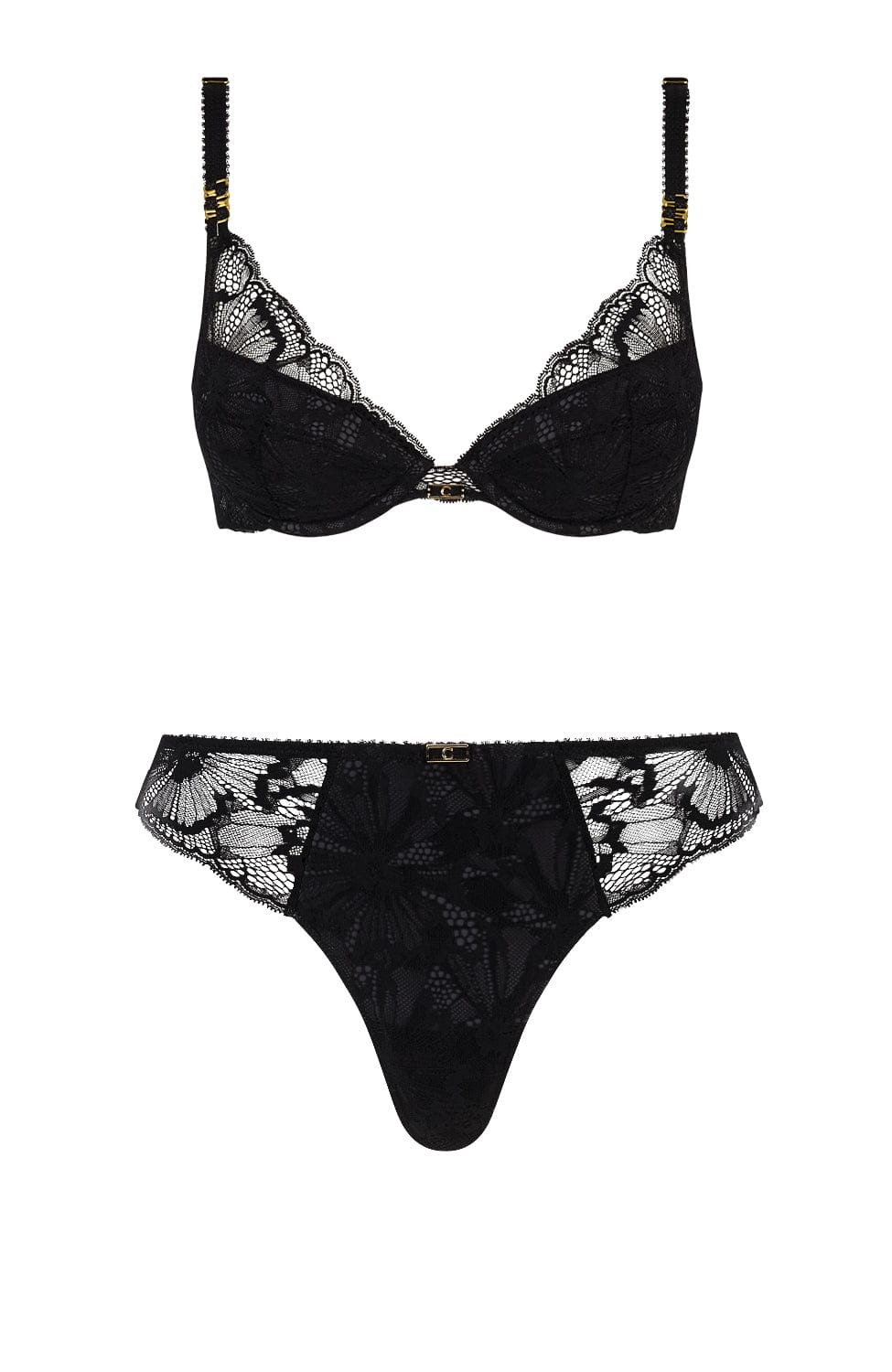 Muse Push Up Bra and Tanga Set