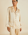 %shop_name_% Olivia von Halle_Coco Caramel Silk Pyjama Set _ Loungewear_