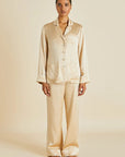 %shop_name_% Olivia von Halle_Coco Caramel Silk Pyjama Set _ Loungewear_