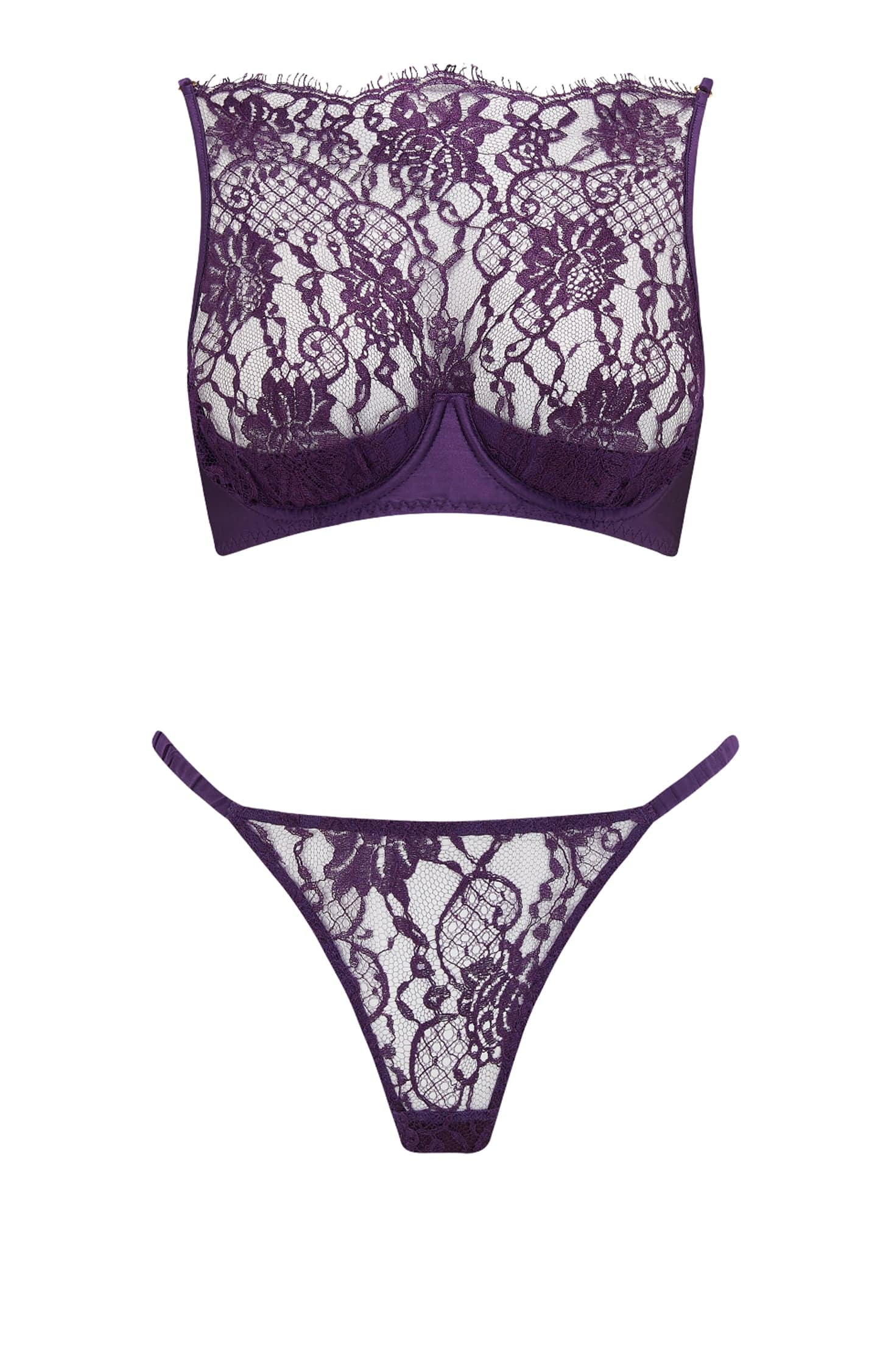Hera High Neck Balconette Bra Set