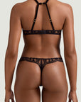 Kiana High Neck Plunge Bra