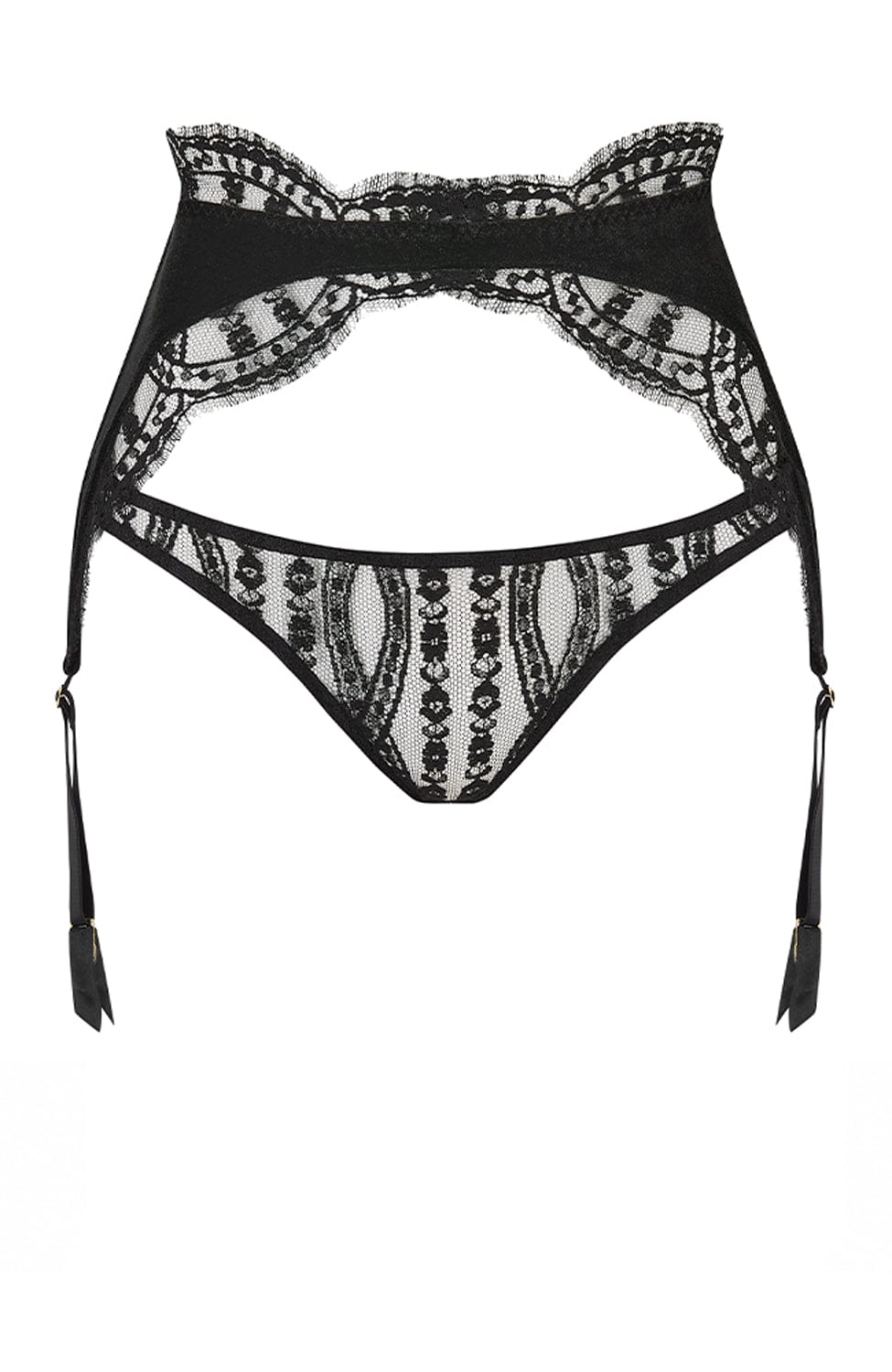 Kiana Open Suspender Knicker