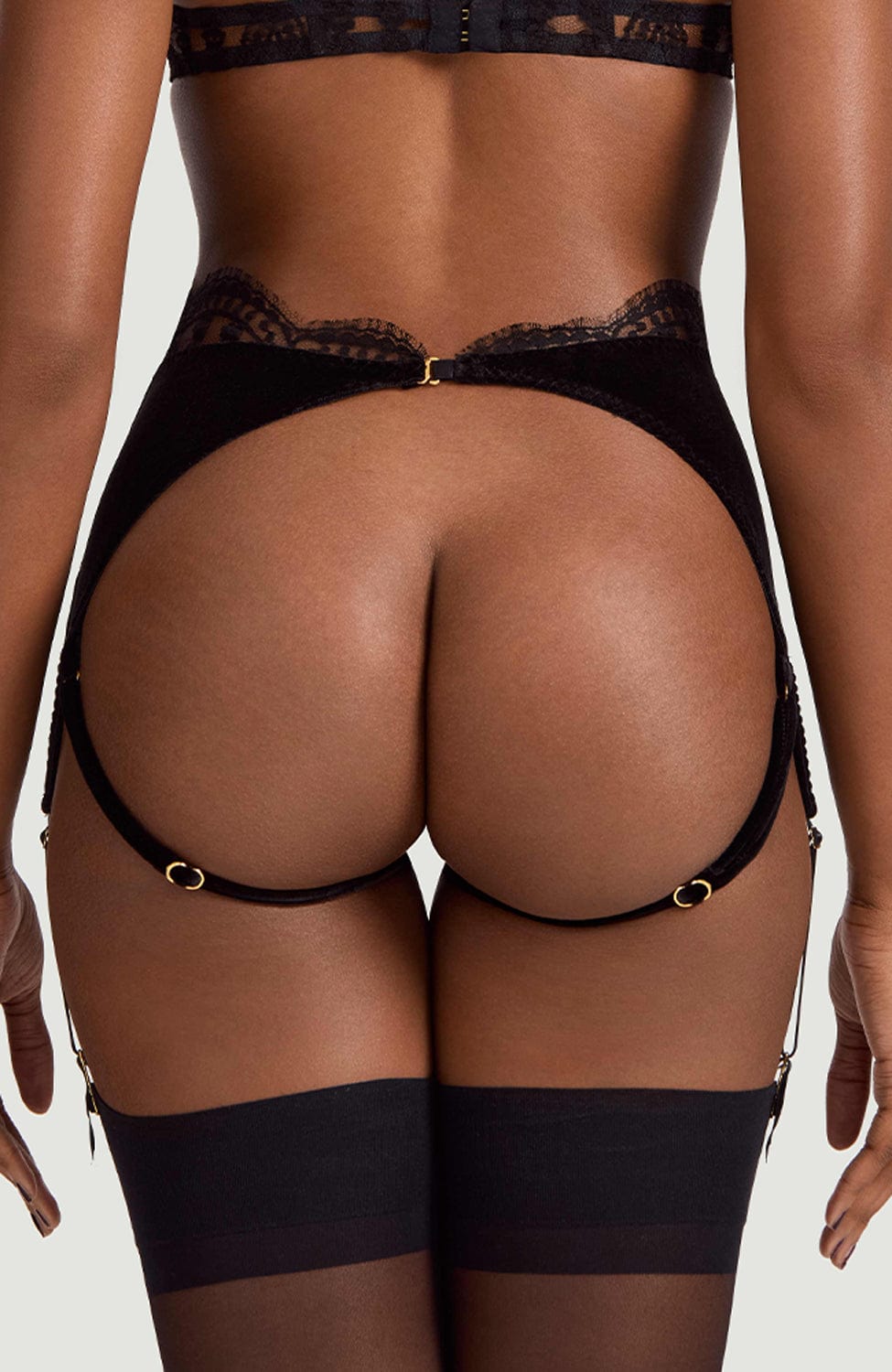 Kiana Open Suspender Knicker