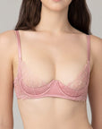Rose Plunge Bra and Spanking Knicker Set