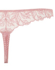 Rose Triangle Bra and Skirted Thong Set
