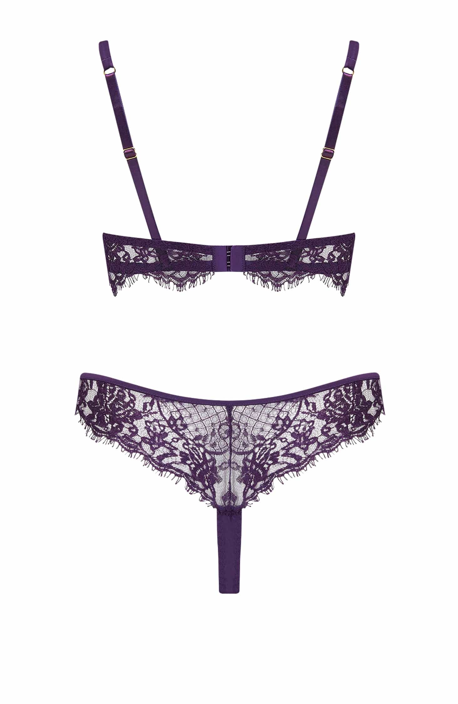 Hera Balcony Bra and Thong Set