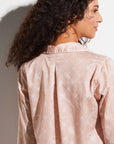 %shop_name_% Zimmerli_Cotton Sateen Print Pajama Cropped Set _ Loungewear_