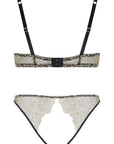 %shop_name_% SHEER_Damona Quarter Cup Bra and Open Knicker Set _ _