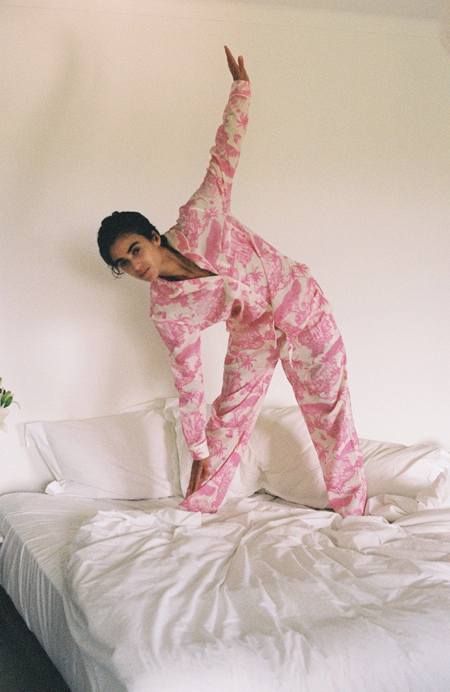 Loxodonta Organic Cotton Long Pajama Set