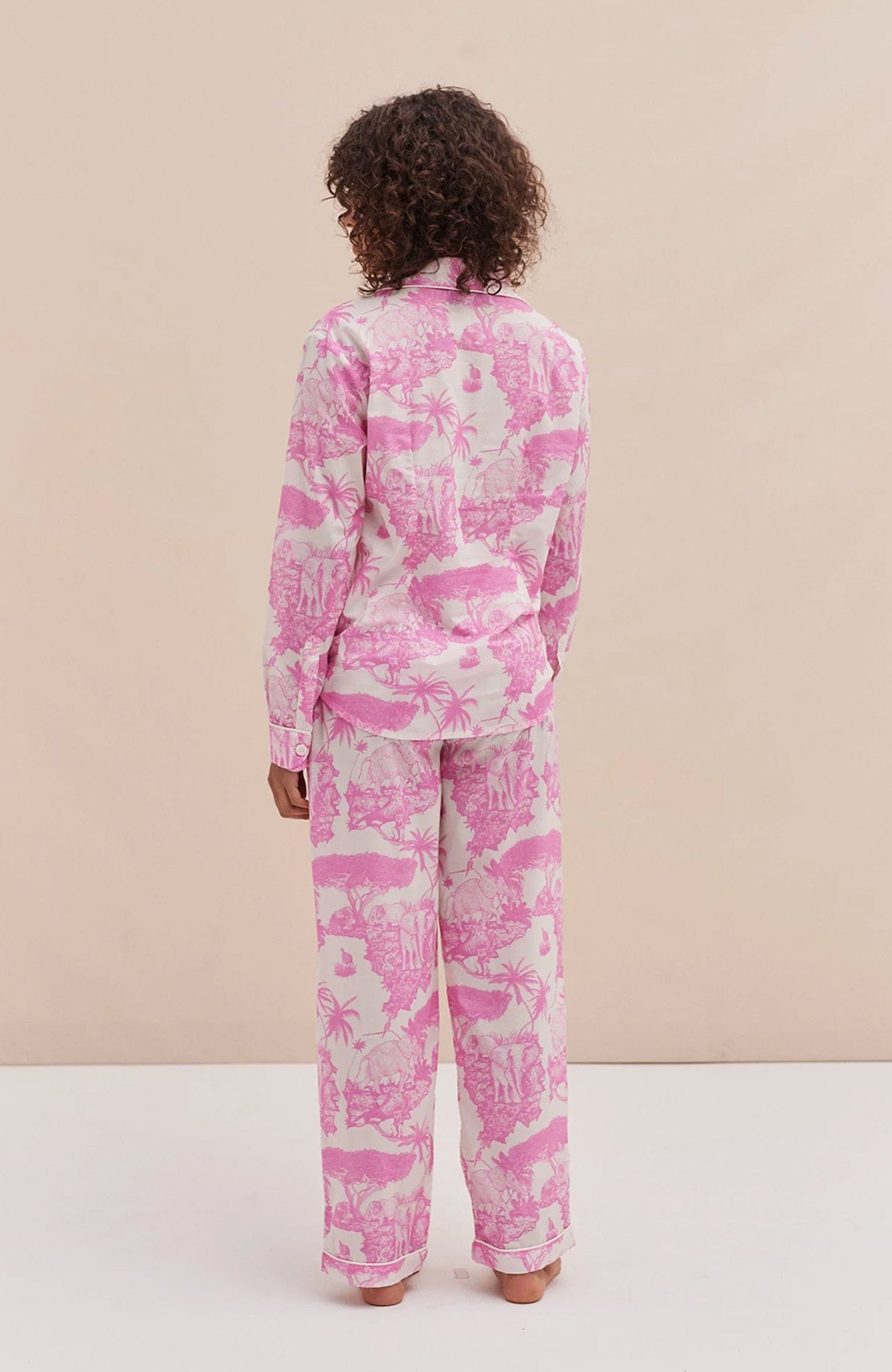 Loxodonta Organic Cotton Long Pajama Set