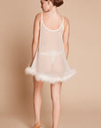 %shop_name_% Gilda & Pearl_Diana Silk and Marabou Feather Babydoll _ Loungewear_