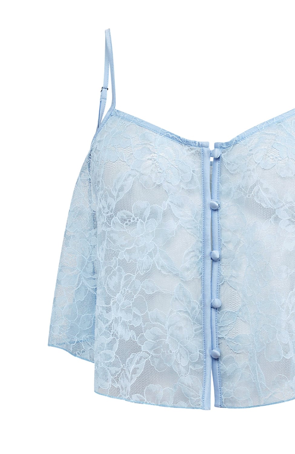 Jasmine Lace Flutter Cami and Panty Set