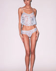 Jasmine Lace Flutter Cami and Panty Set