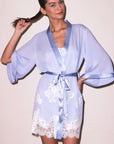 Lace Applique Robe