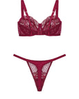 Simone Balcony Bra and Thong Set