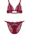 Simone Boudoir Bra and Ouvert Brief Set