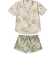 %shop_name_% Desmond & Dempsey_Flowers Of Time Short Sleeve Set _ Loungewear_