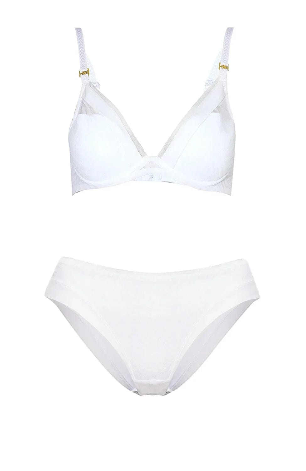 %shop_name_% Chantelle_Graphic Allure Plunge T-shirt Bra-and Brief Set _ Lingerie Sets_