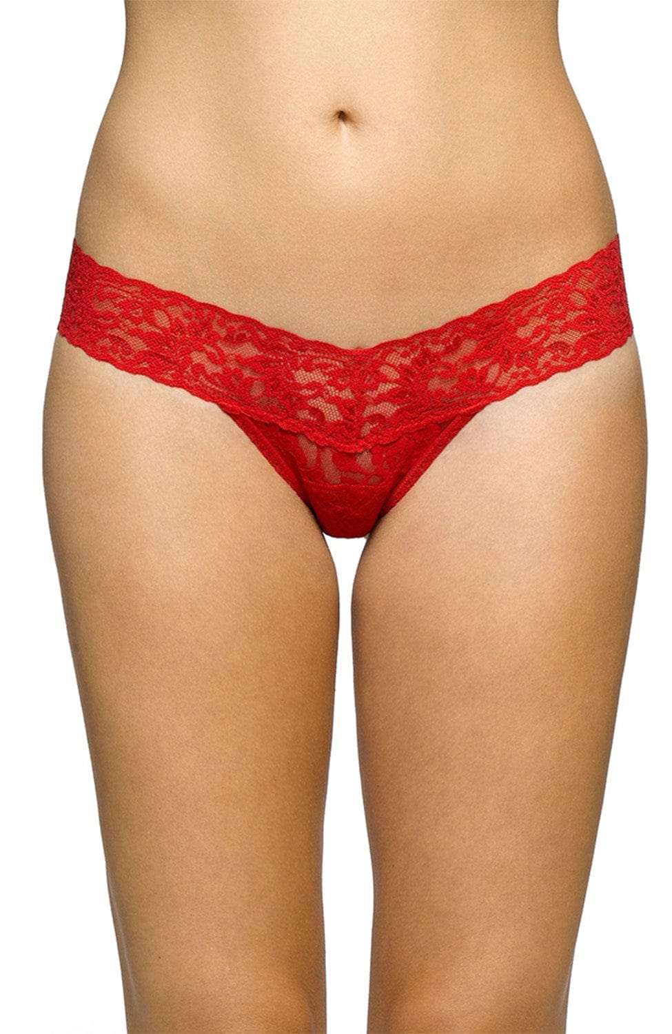 Signature Lace Low Rise Thong