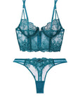 Juliette Longline Bra and Thong Set