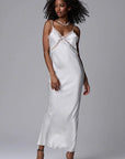 %shop_name_% Kiki de Montparnasse_Lace Inset Long Slip Dress _ Loungewear_