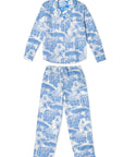 %shop_name_% Desmond & Dempsey_Loxodonta Organic Cotton Long Pajama Set _ Loungewear_