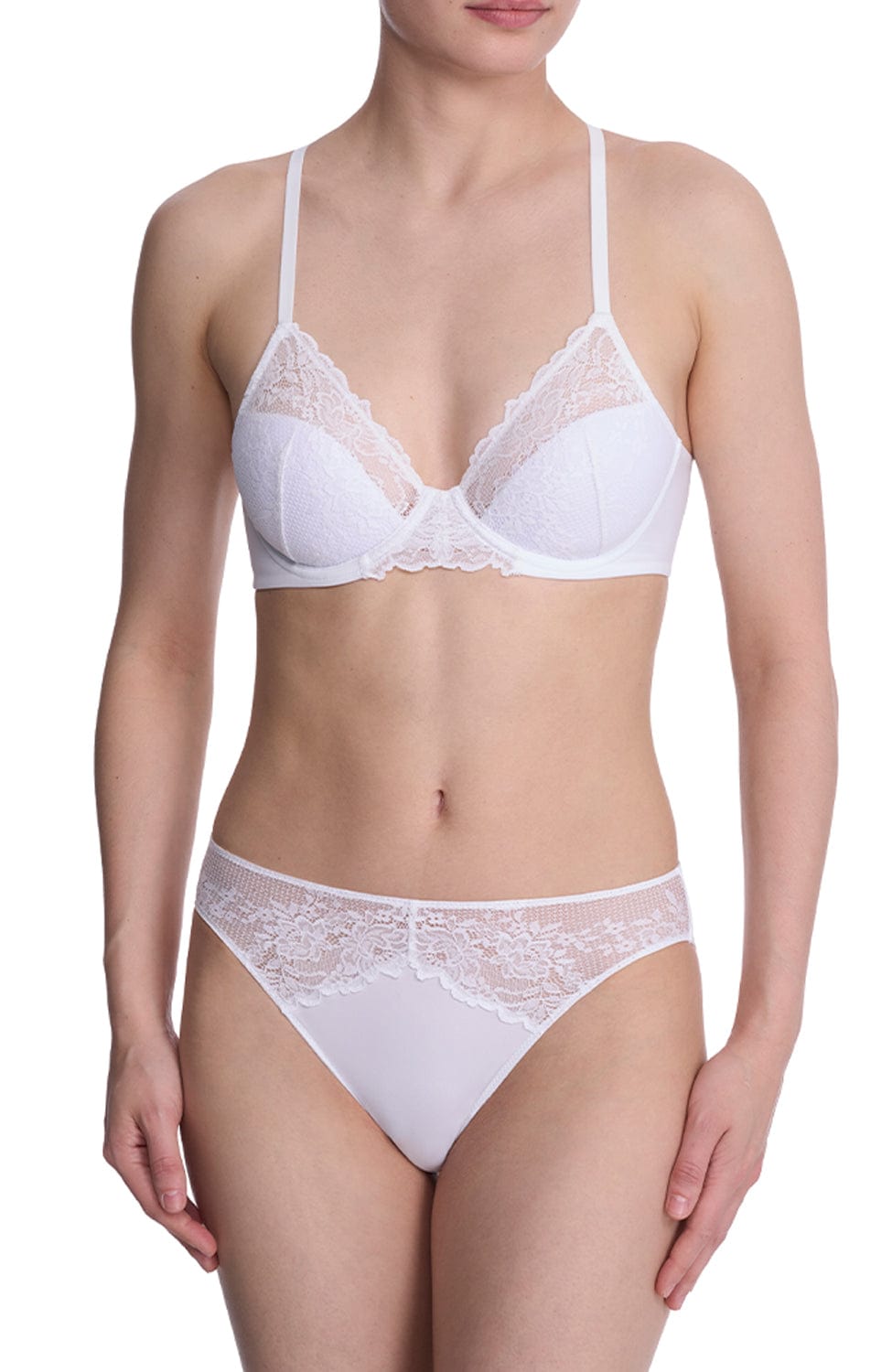 Heavenly Lace Contour Bra and Bikini Set