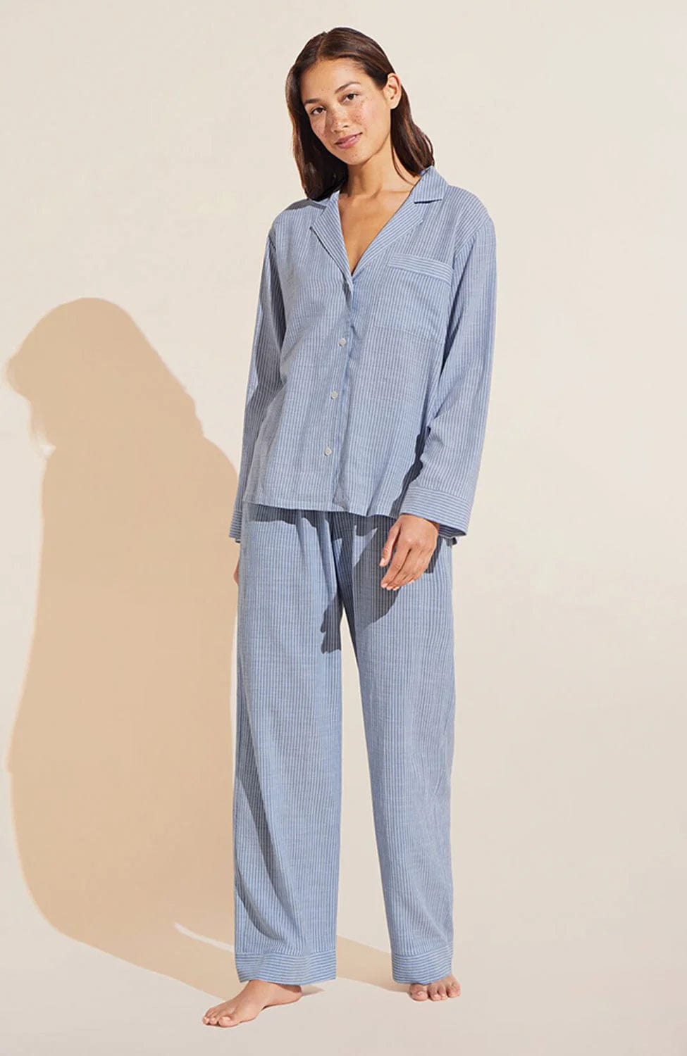 %shop_name_% Eberjey_Nautico Long Pajama Set _ Loungewear_