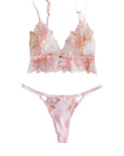 Willow Midline Bralette and Thong Set