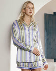 Alba Draper Silk Pajama Set