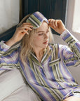 Alba Draper Silk Pajama Set