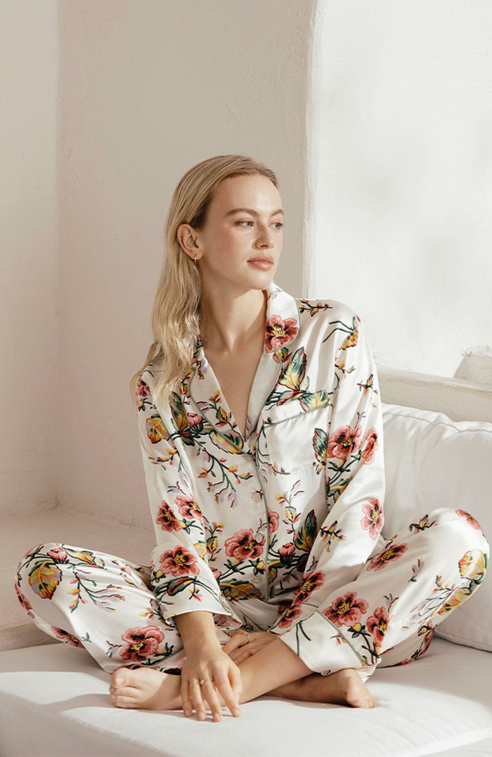 Lila Maugham Silk Pajama Set