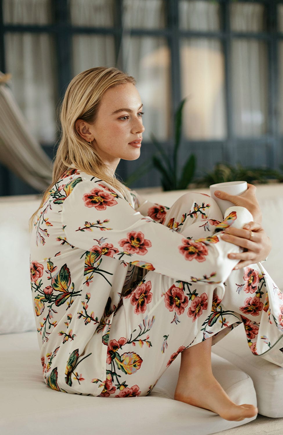 Lila Maugham Silk Pajama Set