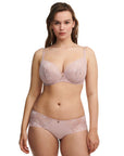 %shop_name_% SHEER_Orchids Covering Underwire and Shorty Set _ _