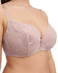 %shop_name_% SHEER_Orchids Covering Underwire and Shorty Set _ _