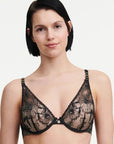 %shop_name_% SHEER_Orchids Push-Up Bra and Tanga Set _ _