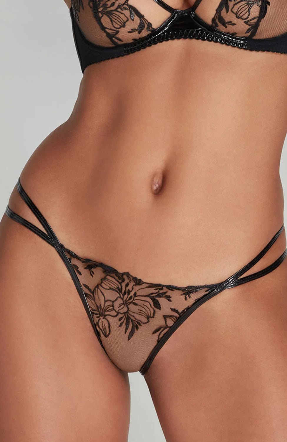 %shop_name_% SHEER_Ozella Bra amd Ouvert Brief Set _ _