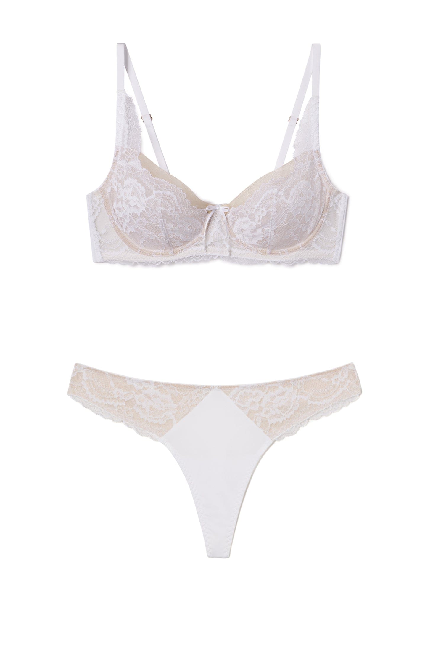 Minx Balconette Bra and Thong Set