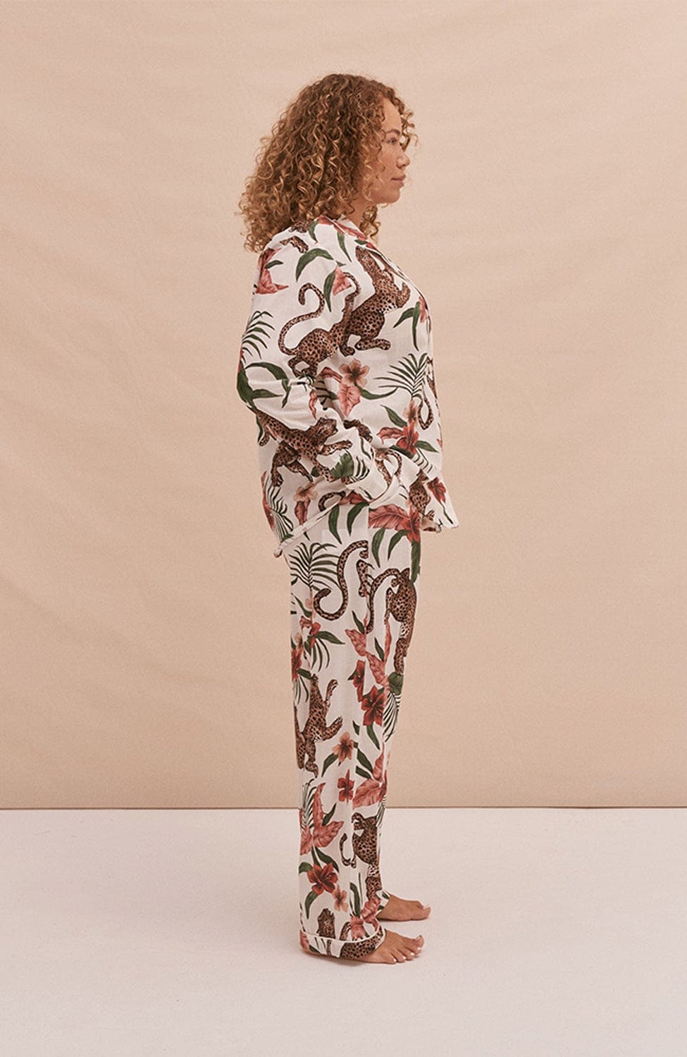 %shop_name_% Desmond & Dempsey_Soleia Organic Cotton Long Pajama Set _ Loungewear_