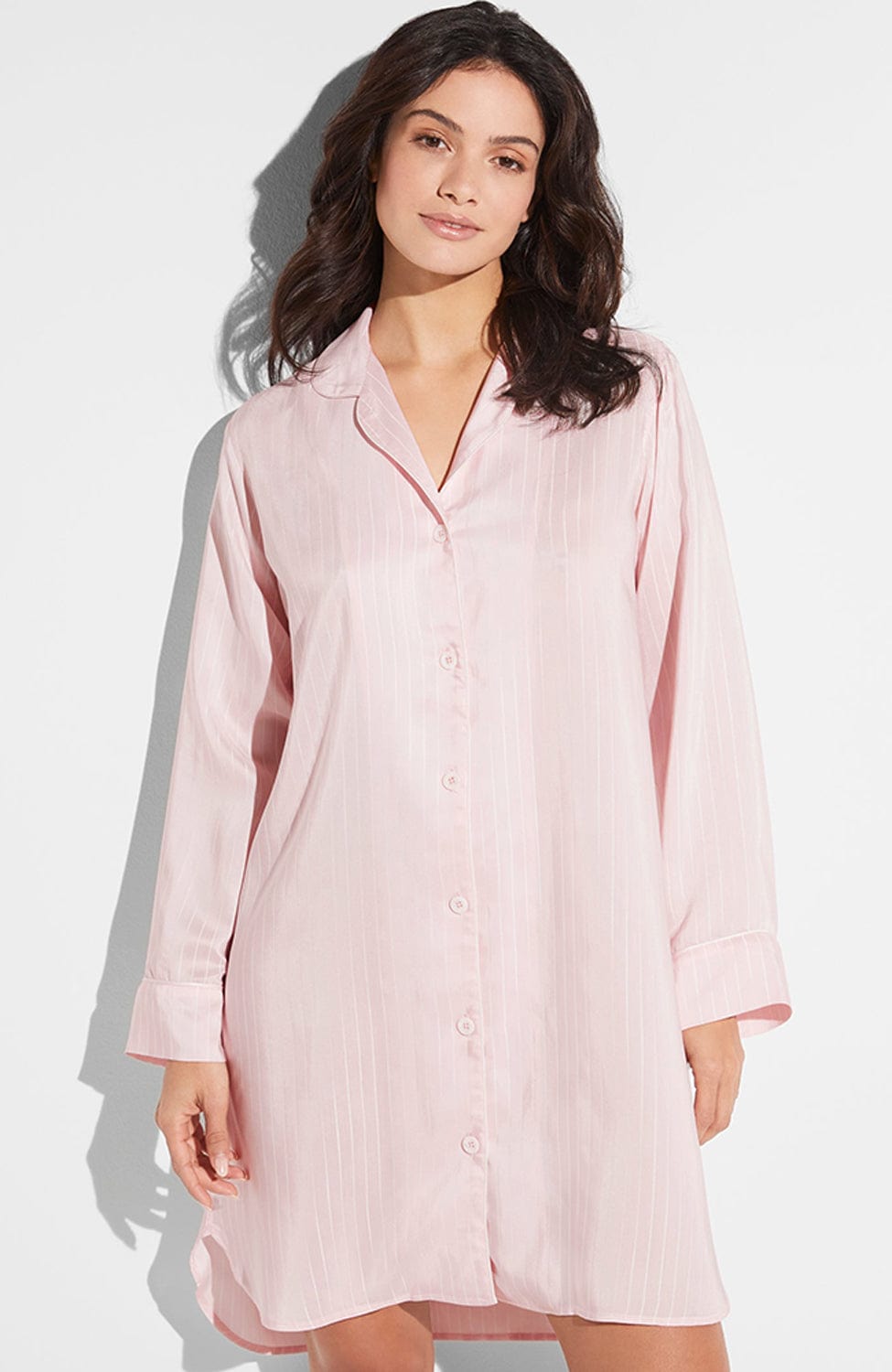 Feminine Stripes Sleepshirt