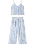 Alma Fig Cami and Wide Leg Set