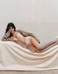 Pure Light Bra and High waist High-Waisted Brief Set