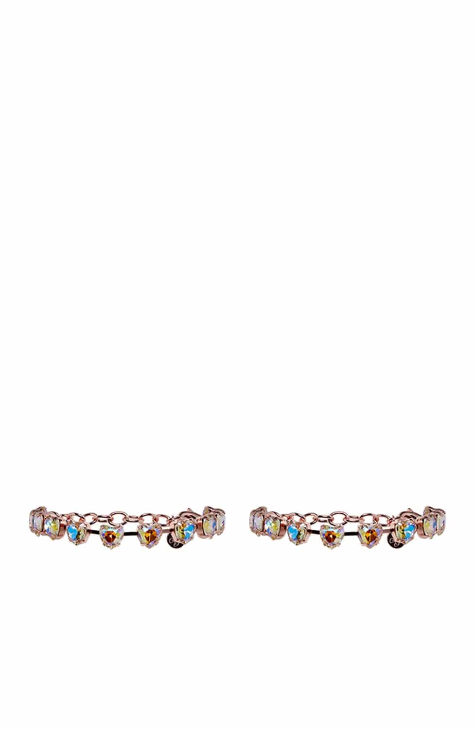Sheer Lingerie Agent Provocateur Accessories Irridescent Rose Gold / O/S Zaylee Double Cuff
