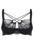 Sheer Lingerie Agent Provocateur Bras Black / 32A Halley Bra
