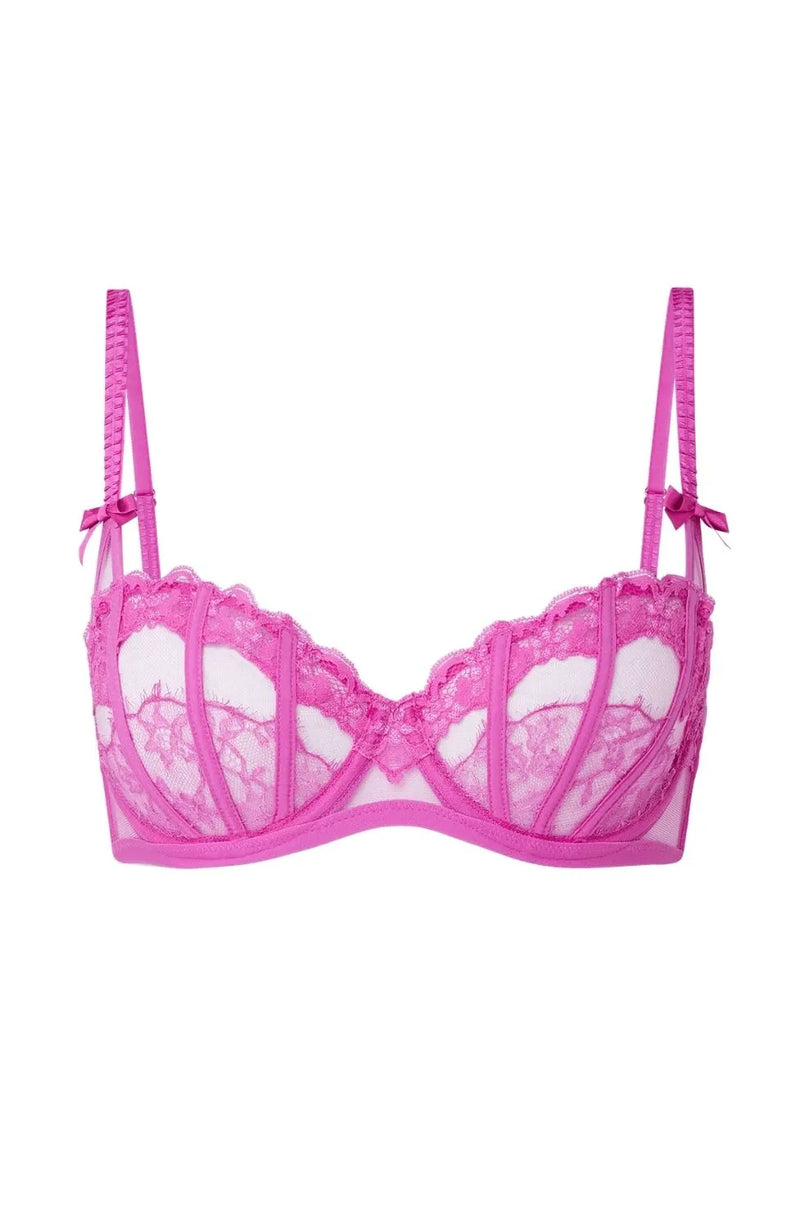Sheer Lingerie Agent Provocateur Bras Mariann Balcony Bra